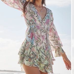 strapless open back dress Wani One Shoulder Dress main image 1